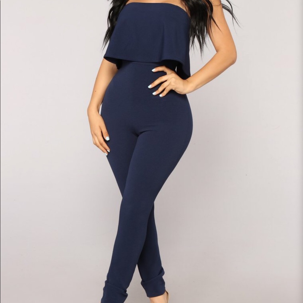 Blue Jumpsuit
